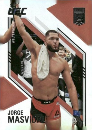 Jorge Masvidal 2021 Panini Chronicles UFC Base Elite #152 Asia
