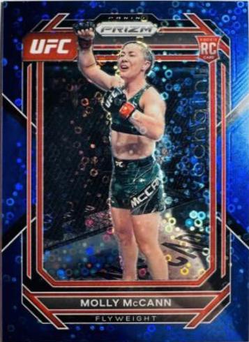 Molly McCann 2023 Panini Prizm Under Card UFC Base #114 Blue