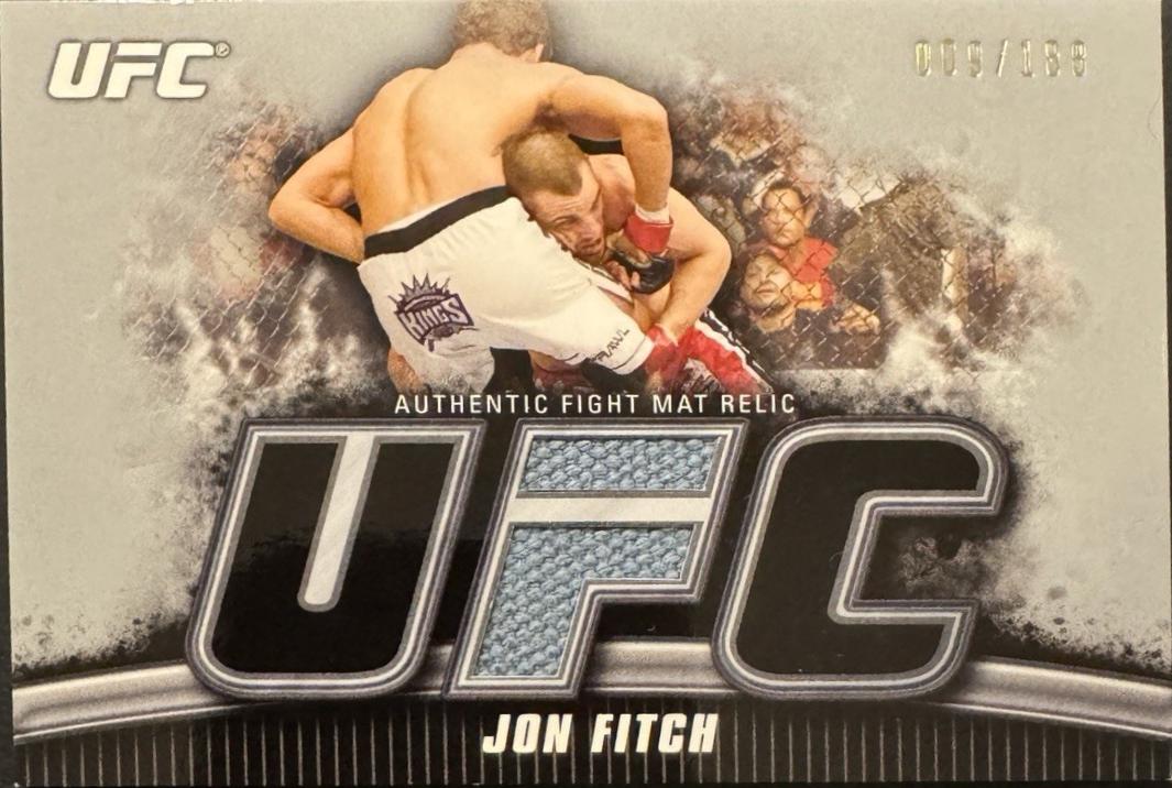 Jon Fitch 2010 Topps UFC Base #4 Silver