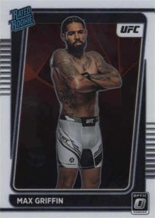 Max Griffin 2022 Panini Donruss Optic UFC Base #119 Lucky Envelopes