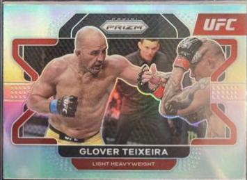 Glover Teixeira 2022 Panini Prizm UFC Base #81 Silver