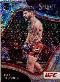 Ilia Topuria 2022 Panini Select UFC Octagonside #262 Disco