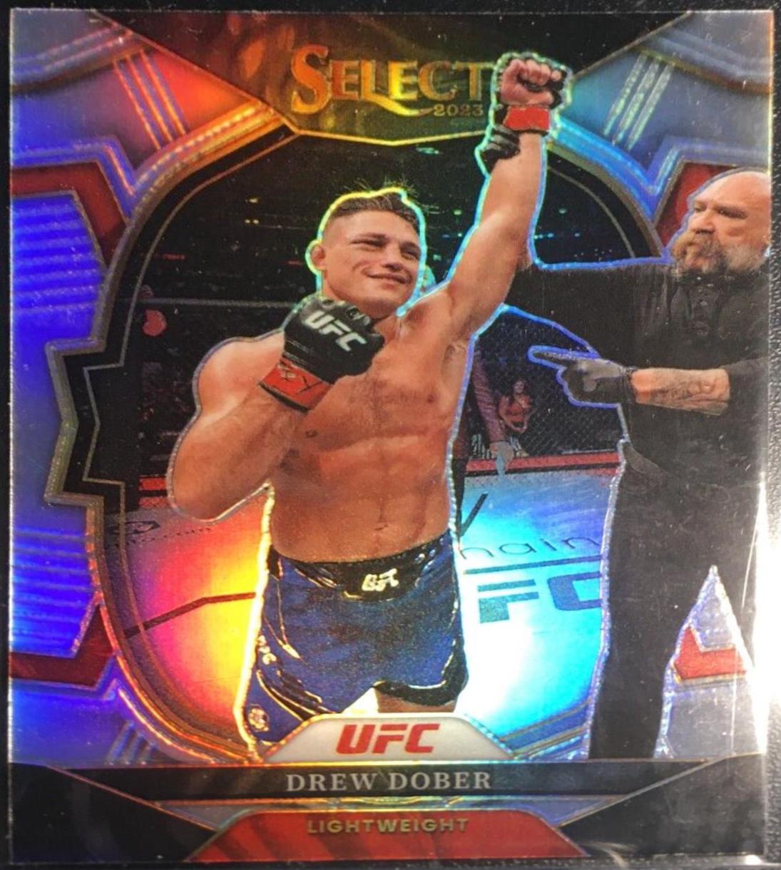 Drew Dober 2023 Panini Select UFC Concourse #92 Silver