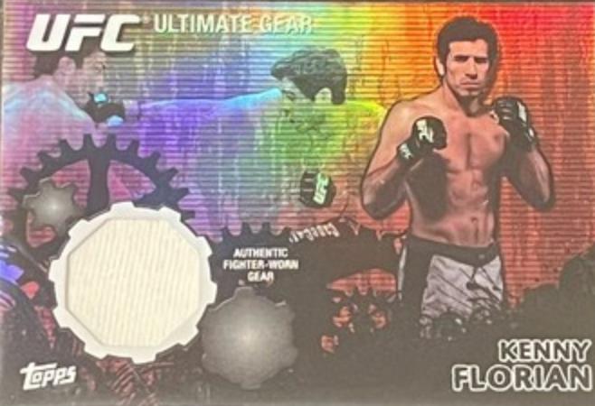 Kenny Florian 2010 Topps UFC Ultimate Gear Relics #UG-KF Onyx