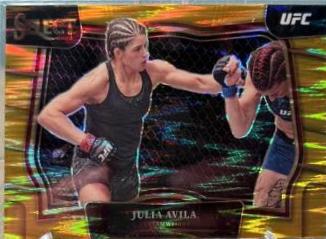 Julia Avila 2023 Panini Select UFC Octagonside #271 Silver