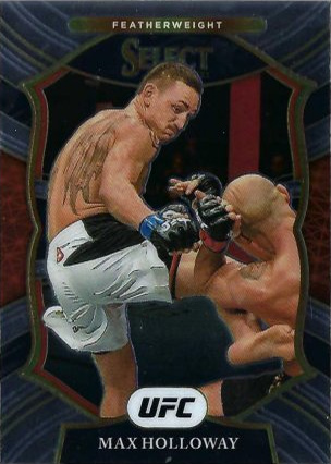 Max Holloway 2021 Panini Select UFC Concourse #97 Black
