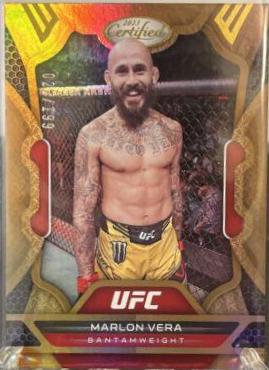 Marlon Vera 2023 Panini Chronicles UFC Base Certified #226 Bronze