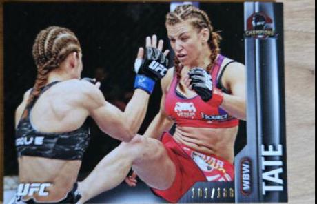 Miesha Tate 2015 Topps UFC Champions Base #95 Black