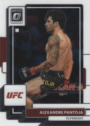 Alexandre Pantoja 2023 Panini Donruss Optic UFC Base #49 Gold Vinyl