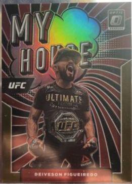 Deiveson Figueiredo 2022 Panini Donruss Optic UFC My House #12 Gold