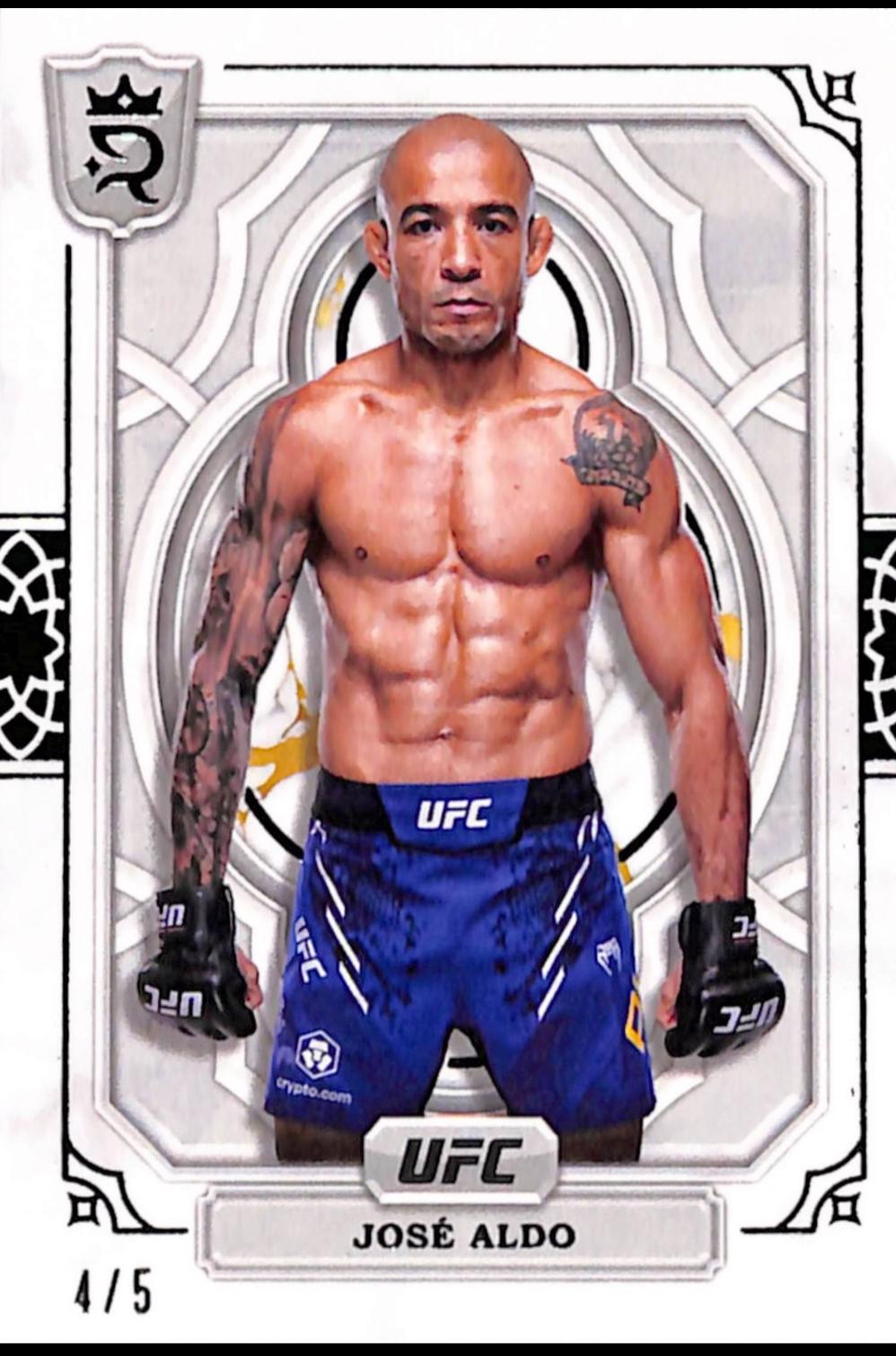 José Aldo 2024 Topps Royalty UFC Base #63 Green