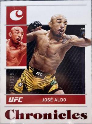 José Aldo 2022 Panini Chronicles UFC Base Chronicles #7 Red