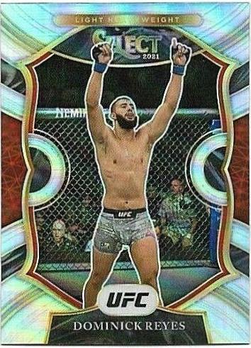 Dominick Reyes 2021 Panini Select UFC Concourse #52 Silver