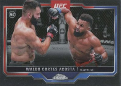 Waldo Cortes Acosta 2025 Topps Chrome UFC Base #19 OctaFractor