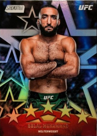 Belal Muhammad 2025 Topps Stadium Club UFC Special Forces #SF-28 Red