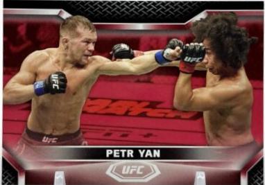 Petr Yan 2020 Topps UFC Knockout Base #13 Red