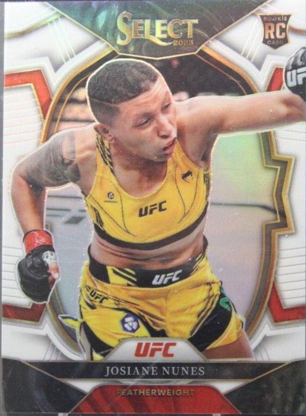 Josiane Nunes 2023 Panini Select UFC Concourse #17 White