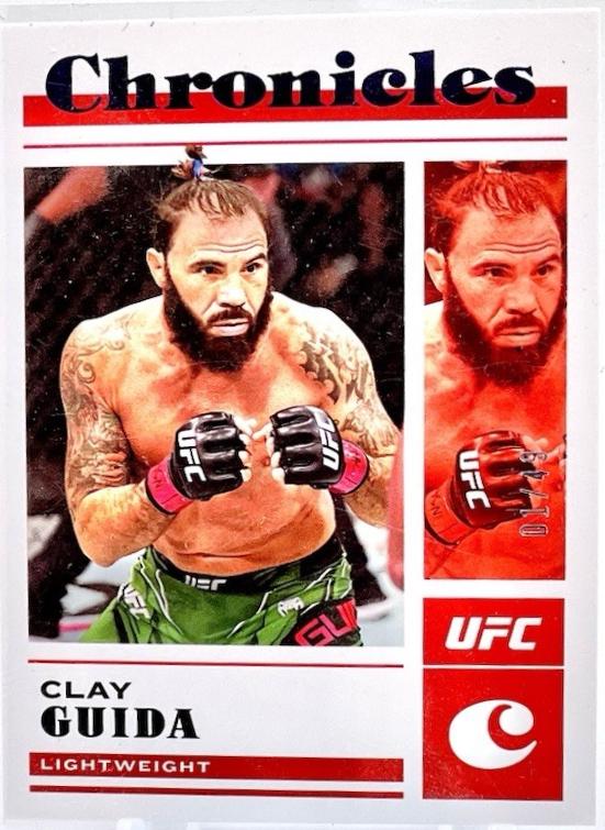 Clay Guida 2023 Panini Chronicles UFC Base Chronicles #45 Purple