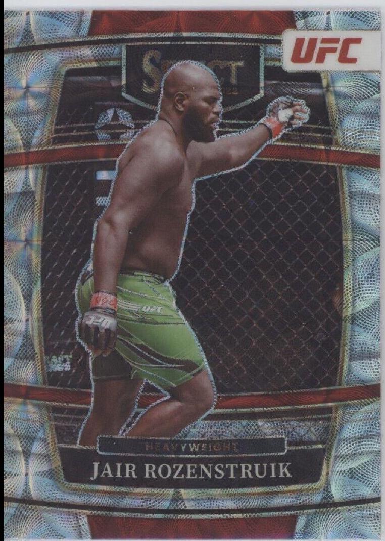 Jairzinho Rozenstruik 2022 Panini Select UFC Concourse #88 Scope