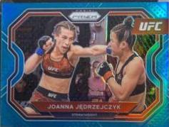Joanna Jędrzejczyk 2021 Panini Prizm UFC Base #180 Teal