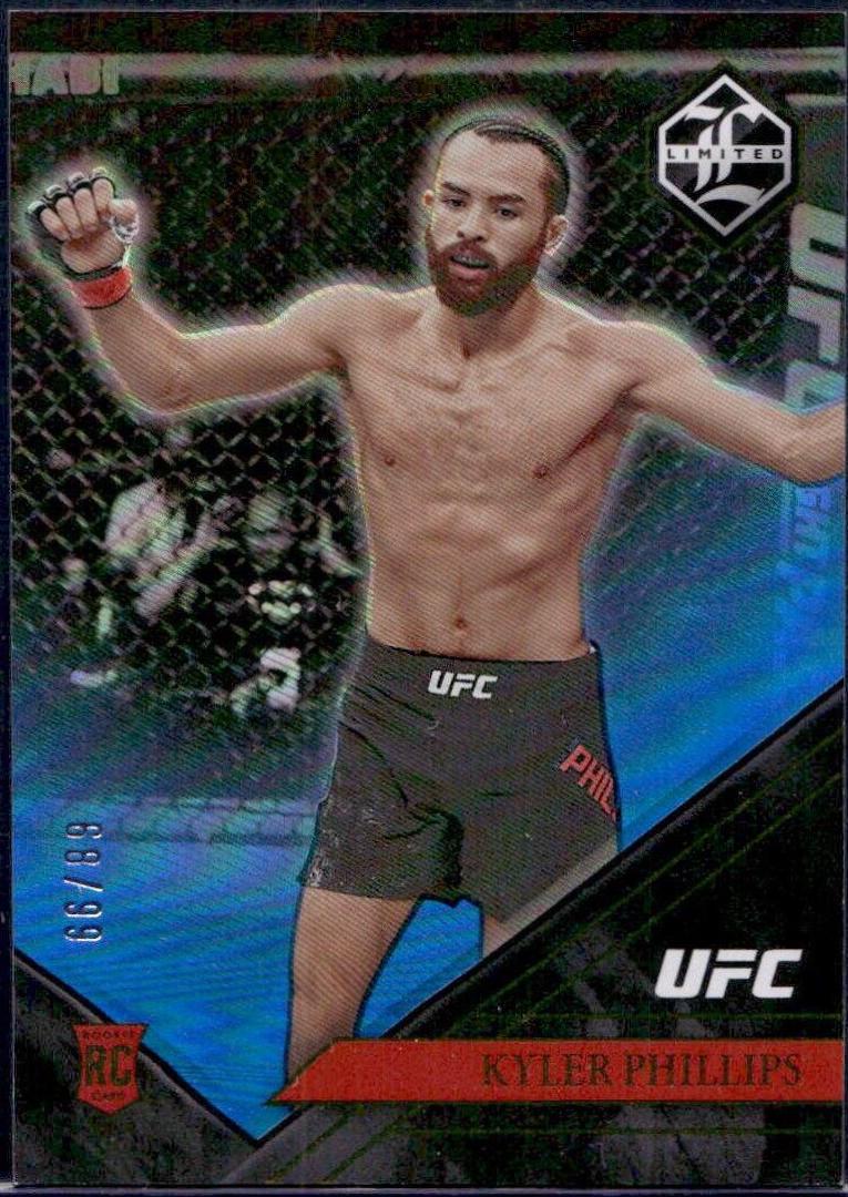 Kyler Phillips 2023 Panini Chronicles UFC Base Limited #217 Blue