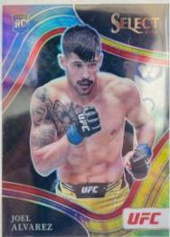 Joel Alvarez 2022 Panini Select UFC Octagonside #296 Black
