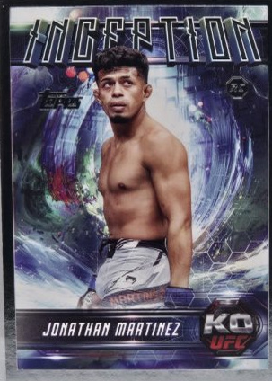 Jonathan Martinez 2025 Topps Knockout UFC Inception #IN-24 Gold