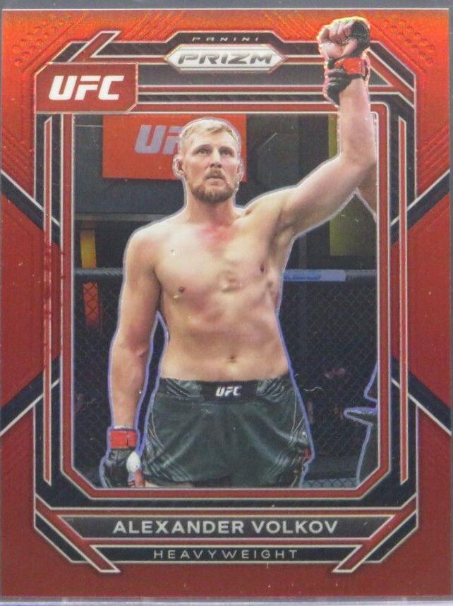 Alexander Volkov 2023 Panini Prizm UFC Base #131 Red