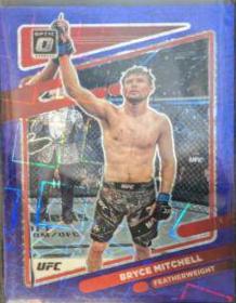 Bryce Mitchell 2022 Panini Donruss Optic UFC Base #39 Purple Velocity