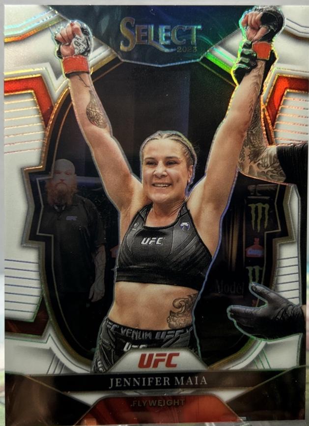 Jennifer Maia 2023 Panini Select UFC Concourse #36 White