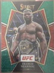 Francis Ngannou 2022 Panini Select UFC Mezzanine #385 Green