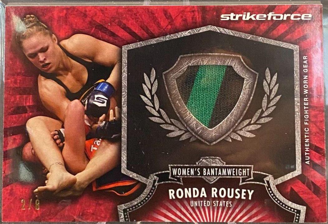 Ronda Rousey 2012 Topps UFC Bloodlines Base #150 Red
