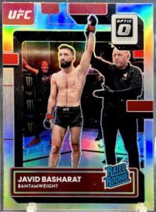 Javid Basharat 2023 Panini Donruss Optic UFC Base #126 Holo