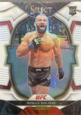 Roman Dolidze 2023 Panini Select UFC Concourse #3 White