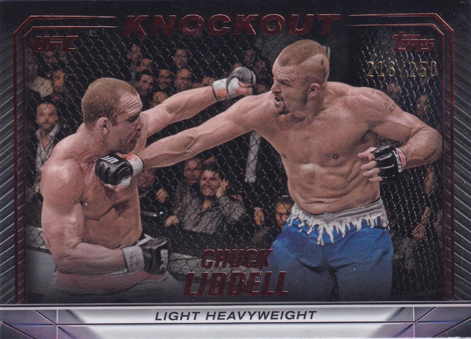 Chuck Liddell 2024 Topps Knockout UFC Base #2 Bronze
