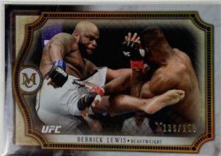 Derrick Lewis 2018 Topps UFC Museum Collection Base #9 Copper