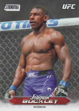 Joaquin Buckley 2025 Topps Stadium Club UFC Base #121 Blue