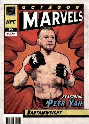 Petr Yan 2022 Panini Donruss UFC Octagon Marvels #13 Pink