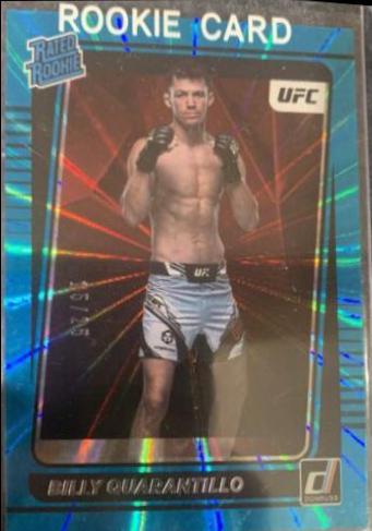 Billy Quarantillo 2022 Panini Donruss UFC Base #201 Teal