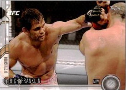 Rich Franklin 2015 Topps UFC Chronicles Base #13 Red