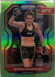 Marina Rodriguez 2021 Panini Prizm UFC Base #47 Neon Green