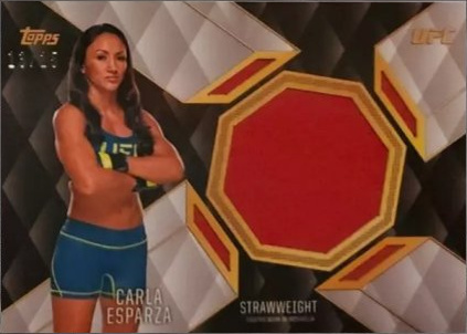 Carla Esparza 2016 Topps UFC Top of the Class Top of the Class Relics #TCR-CE Silver