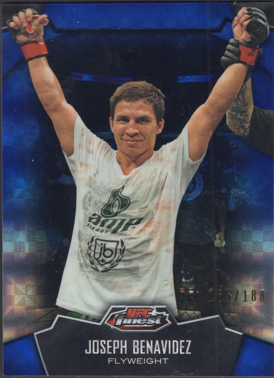 Joseph Benavidez 2012 Topps Finest UFC Base #34 Xfractor