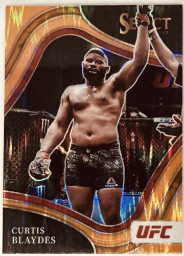 Curtis Blaydes 2022 Panini Select UFC Octagonside #258 Orange Flash