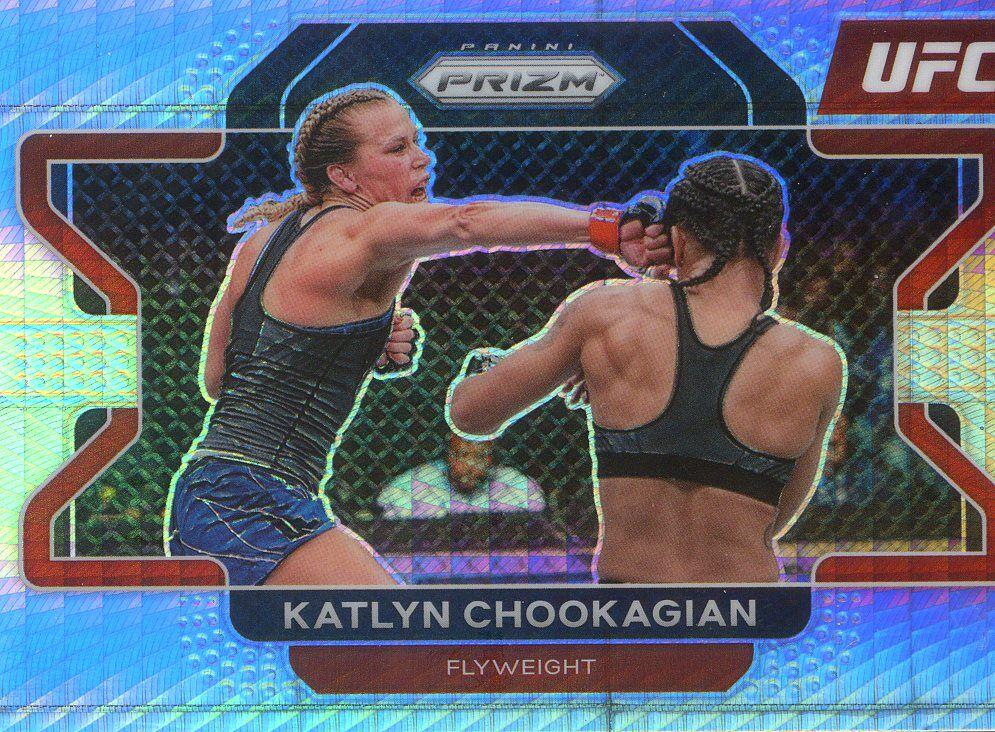 Katlyn Cerminara 2022 Panini Prizm UFC Base #64 Hyper