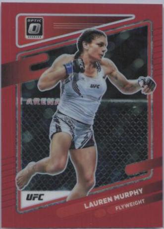 Lauren Murphy 2022 Panini Donruss Optic UFC Base #71 Red