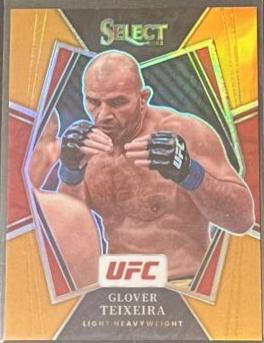 Glover Teixeira 2022 Panini Select UFC Premier Level #113 Black Flash