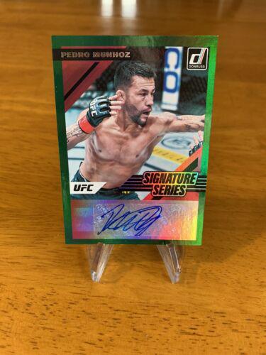 Pedro Munhoz 2022 Panini Donruss UFC Signature Series #67 Green