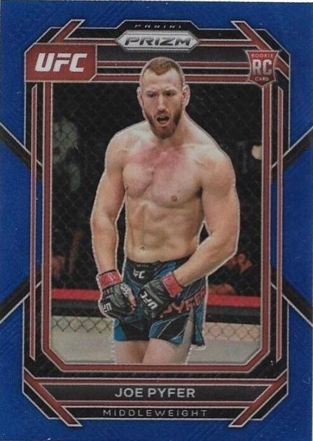 Joe Pyfer 2023 Panini Prizm UFC Base #159 Blue