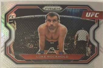 Luke Rockhold 2021 Panini Prizm UFC Base #113 Silver